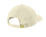 Shamrock Baseball Cap – Cotton Corduroy Cream St Patrick Day Adjustable Hat