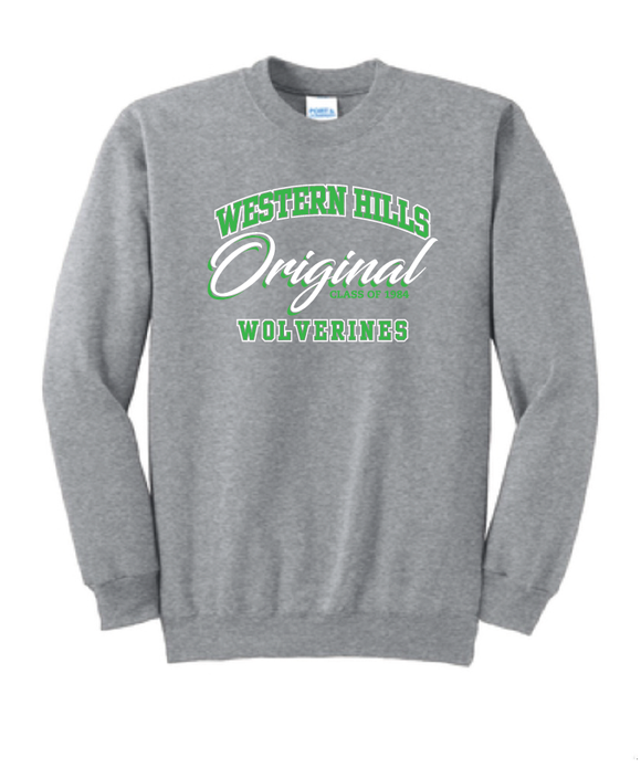 Western Hills Alumni Original Class of 1984 Sweatshirt